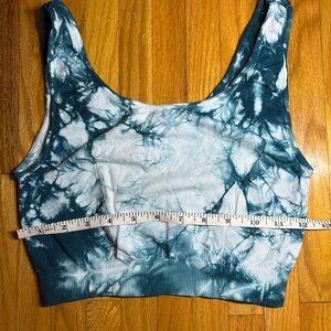 Tie Dyed Gym Set- Teal/ Green